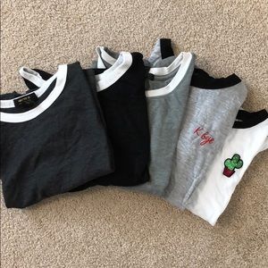 Bundle of 5 Forever 21 tees